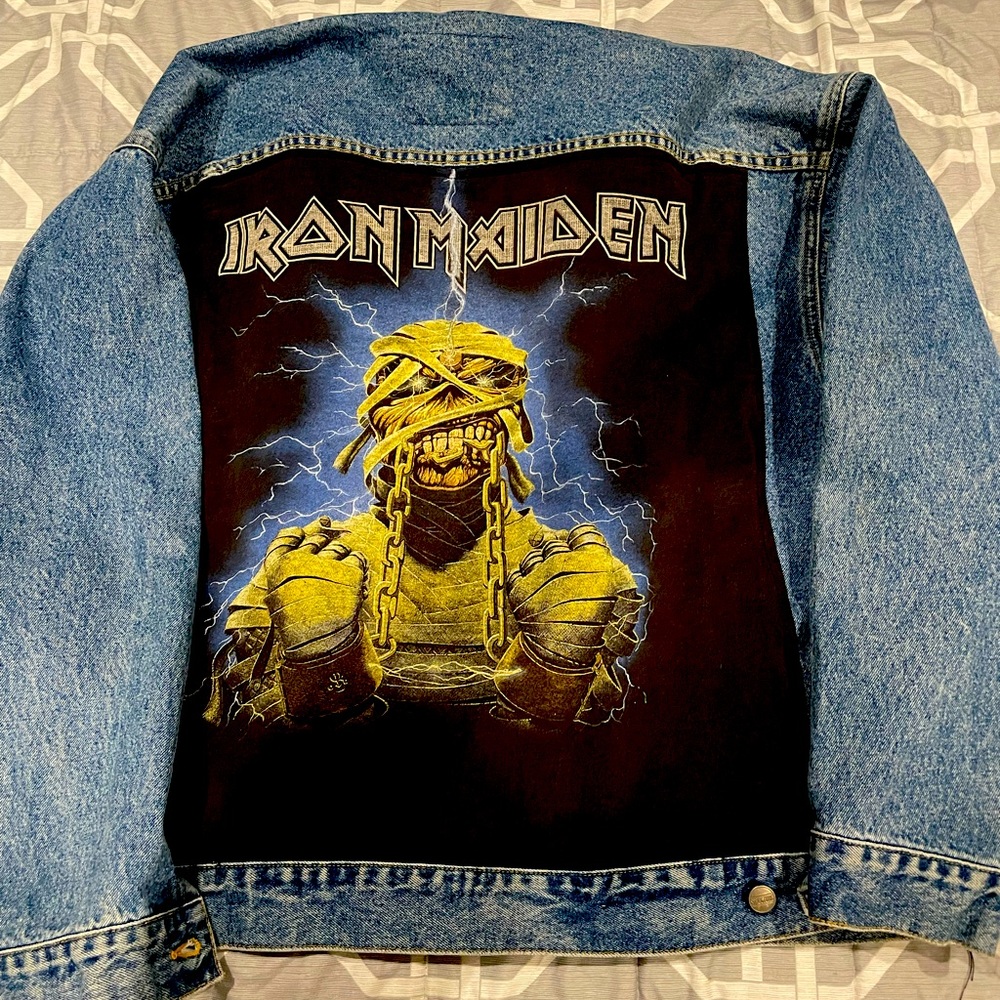 Iron Maiden Custom Men’s Jean Jacket